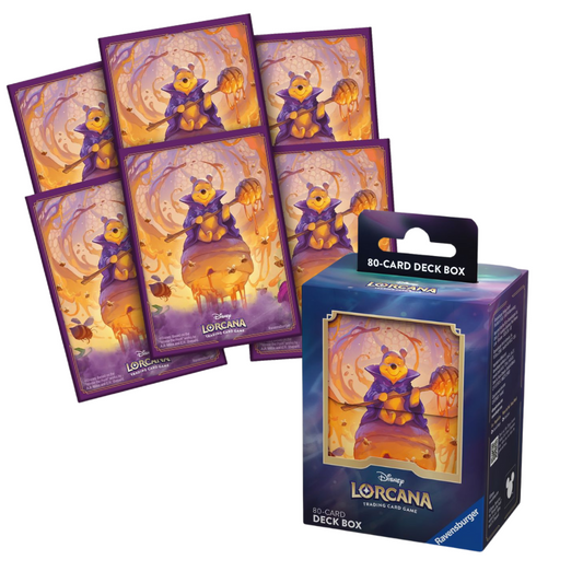Disney Lorcana: Deckbox + Sleeves Bundle "Winnie Pooh"