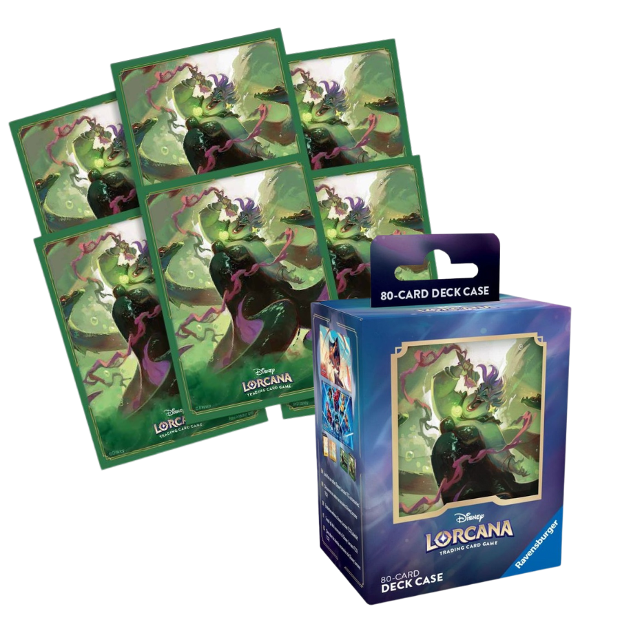 Disney Lorcana: Deckbox + Sleeves Bundle "Ursula"