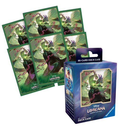 Disney Lorcana: Deckbox + Sleeves Bundle "Ursula"