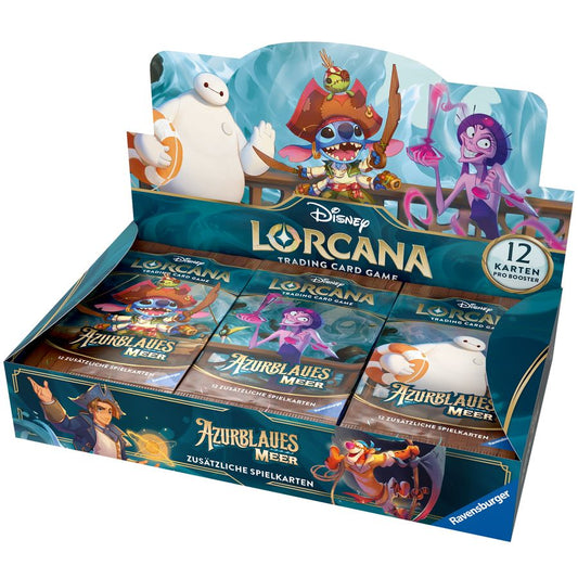 Disney Lorcana: Booster Display "Azurblaues Meer" (DE)