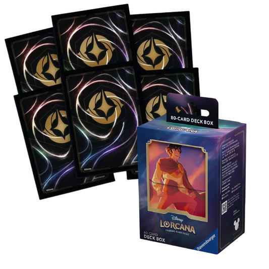 Disney Lorcana: Deckbox + Sleeves Bundle "Aladdin"