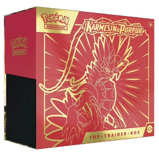 Pokémon: Top Trainer Box "Karmesin & Purpur - Koraidon" (DE)